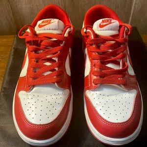 Nike Dunk Low Red Women's Size 8